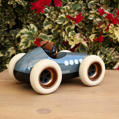 Egg Roadster Scrambler Car Toy - Grey/Blue
