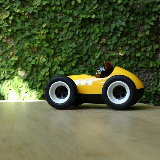 Egg Roadster Sunnyside Car Toy - Yellow