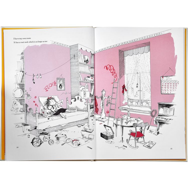 Eloise Book in White Bonded Leather
