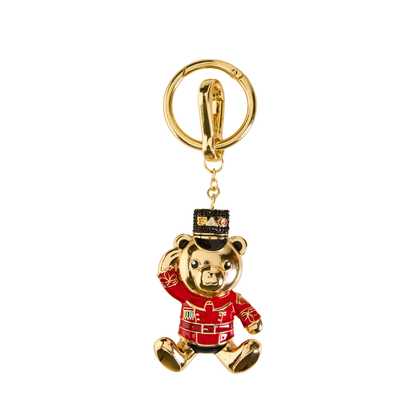 FAO Chrome Bear Keychain - Gold