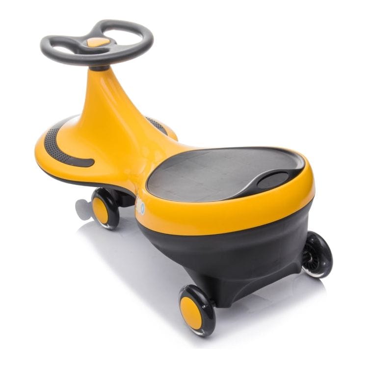 Freddo Toys Swing Car with Flashing Wheels - Yellow