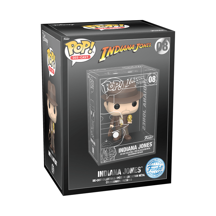 Funko POP! Die-Cast Indiana Jones with Idol