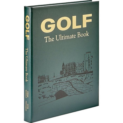 "Golf: The Ultimate Book" in Green Bonded Leather