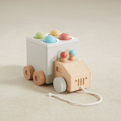 Hammer Time Wood Pull Toy