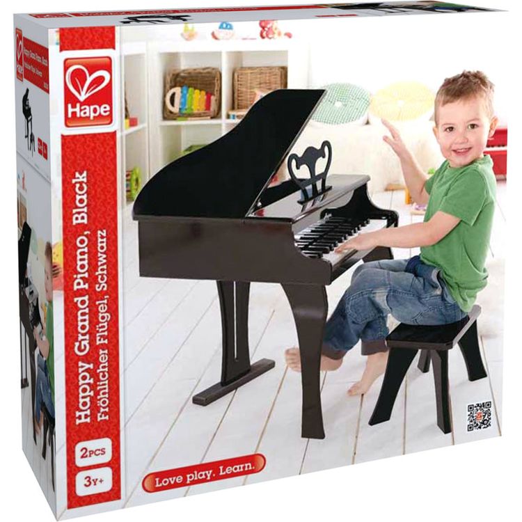 Happy Grand Piano - Black