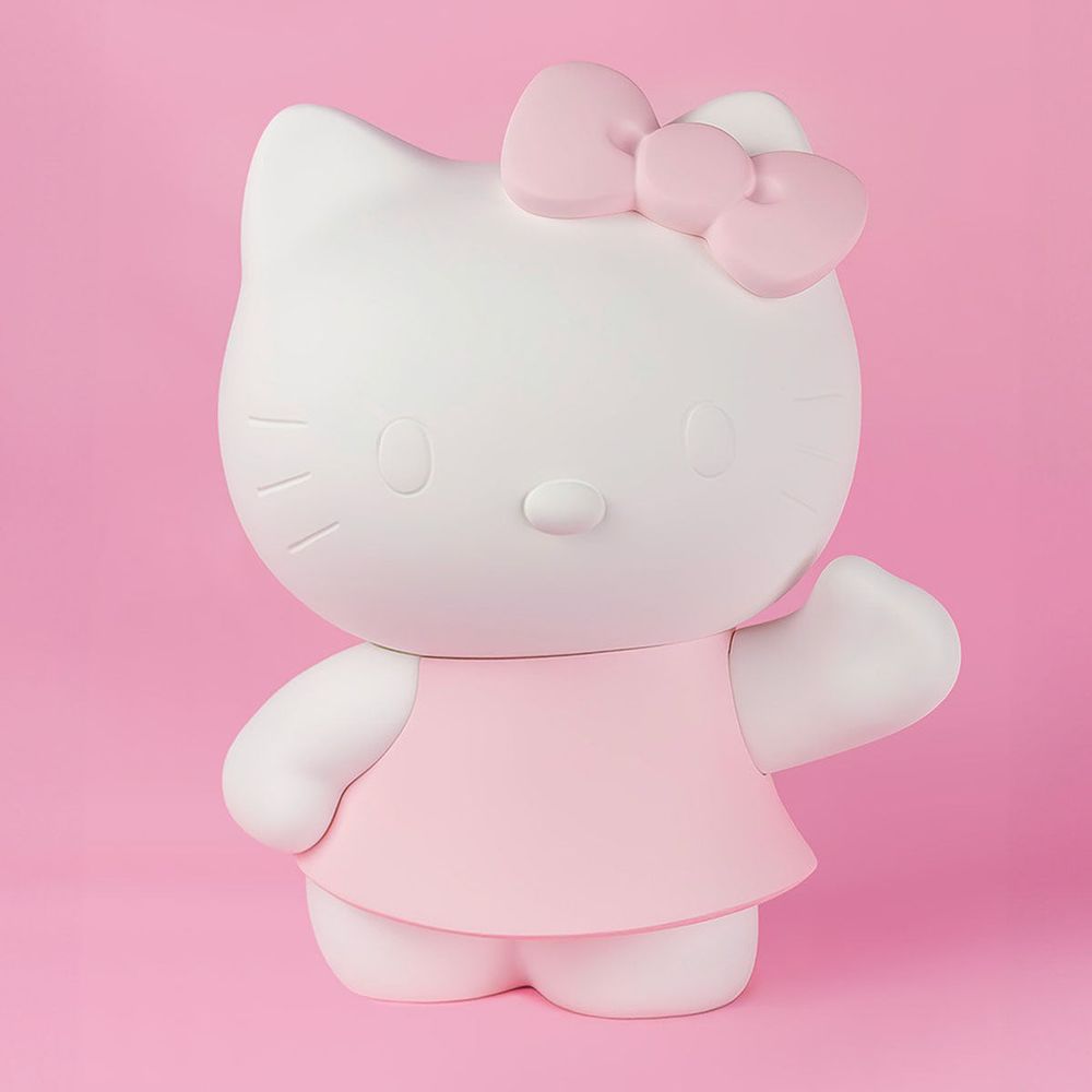 Hello Kitty Figure in Pink Robe - 10.6"
