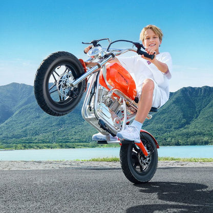 Hyper Gogo S9 Pro Kids Motorcycle - Orange