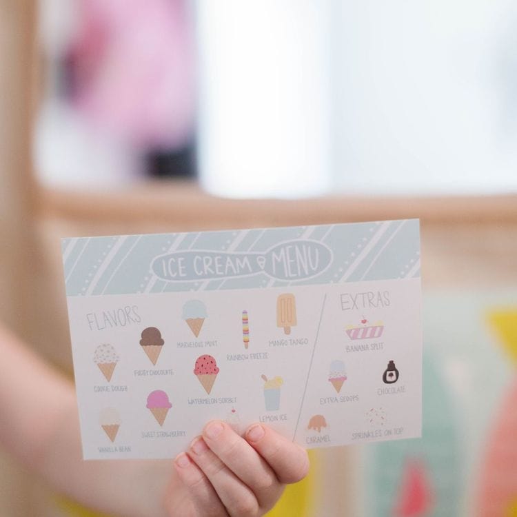 Ice Cream Play Shop Activity Set