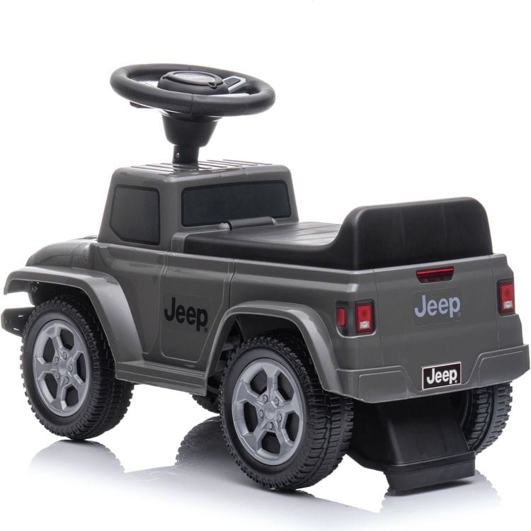 Jeep Rubicon Foot to Floor Ride On - Grey