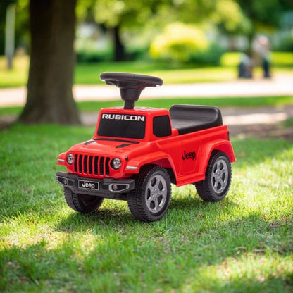 Jeep Rubicon Foot to Floor Ride On - Red