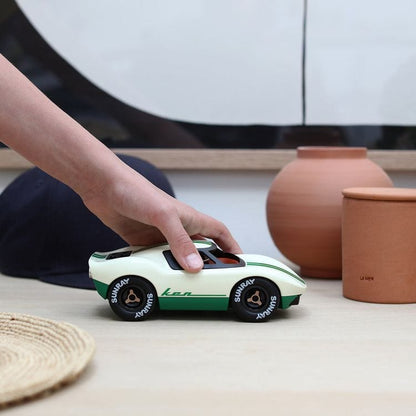 Ken Cline Toy Car - White