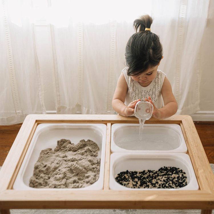 Land, Sand and Water Activity Learning Table