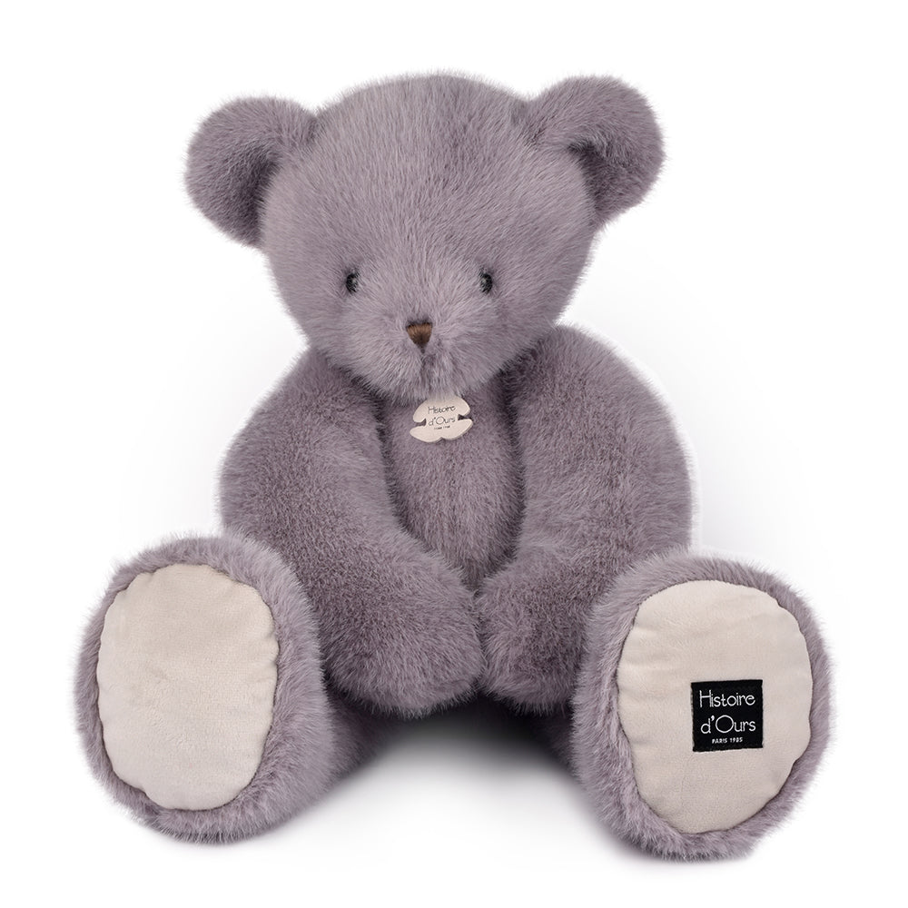 Large Teddy Bear - Grey Lavender