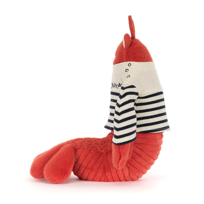 Larry Lobster Plush With Sailor Outfit