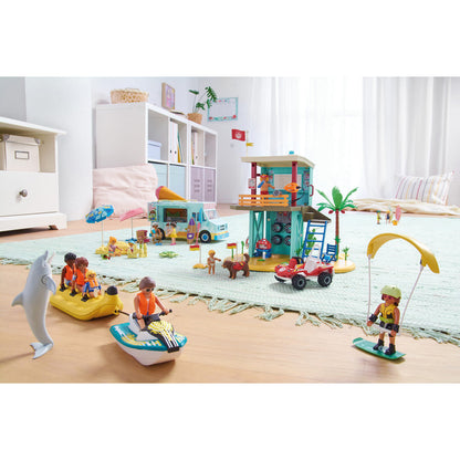 Lifeguard Tower with Beach Buggy Playset