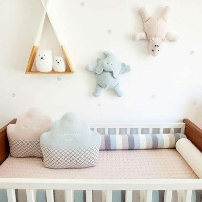 Light Blue Cupcake Pillow