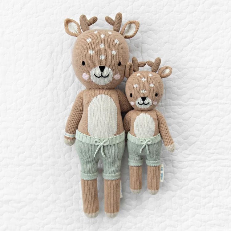 Little 13" Elliott the Fawn Hand-Knit Doll