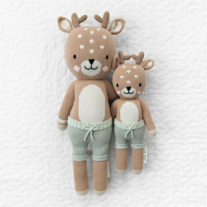 Little 13" Elliott the Fawn Hand-Knit Doll