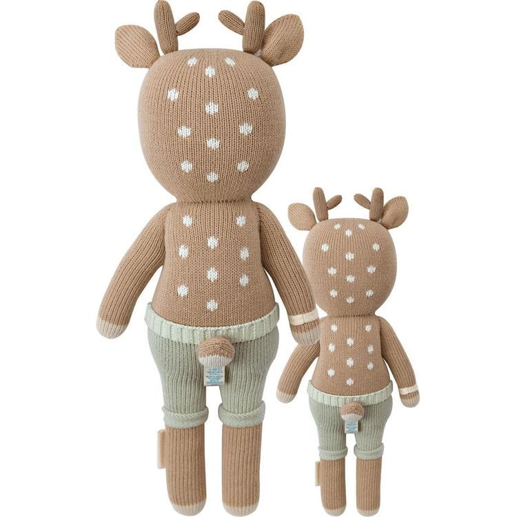 Little 13" Elliott the Fawn Hand-Knit Doll
