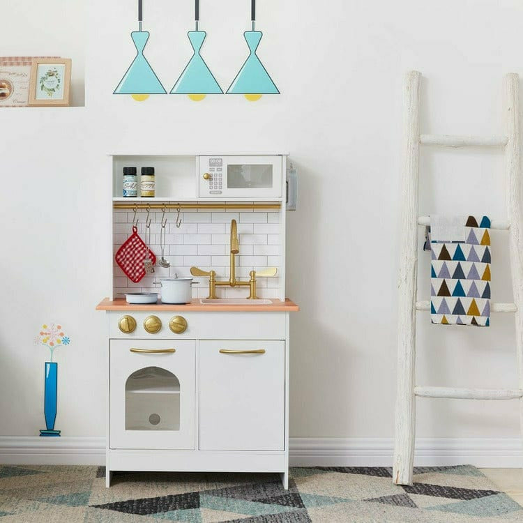 Little Chef Boston Classic Play Kitchen & Cookware - White