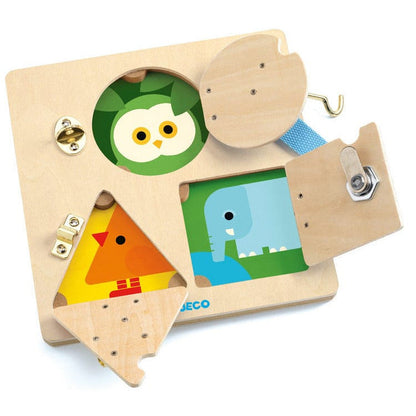 LockBasic Locking and Unlocking Wooden Skill Board