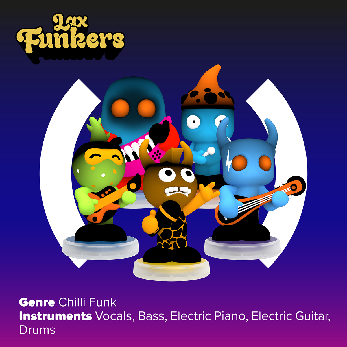 Loops Lab Starter Set + Complementary 5-Dolls Band - The Lax Funkers