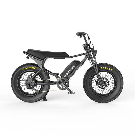 Macfox X7 Electric Bike - Black