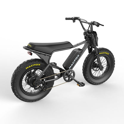 Macfox X7 Electric Bike - Black