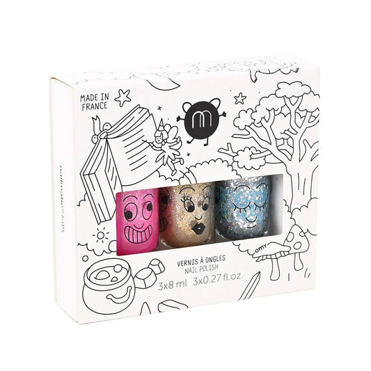 Magical Nail Polish 3 Pack for Kids