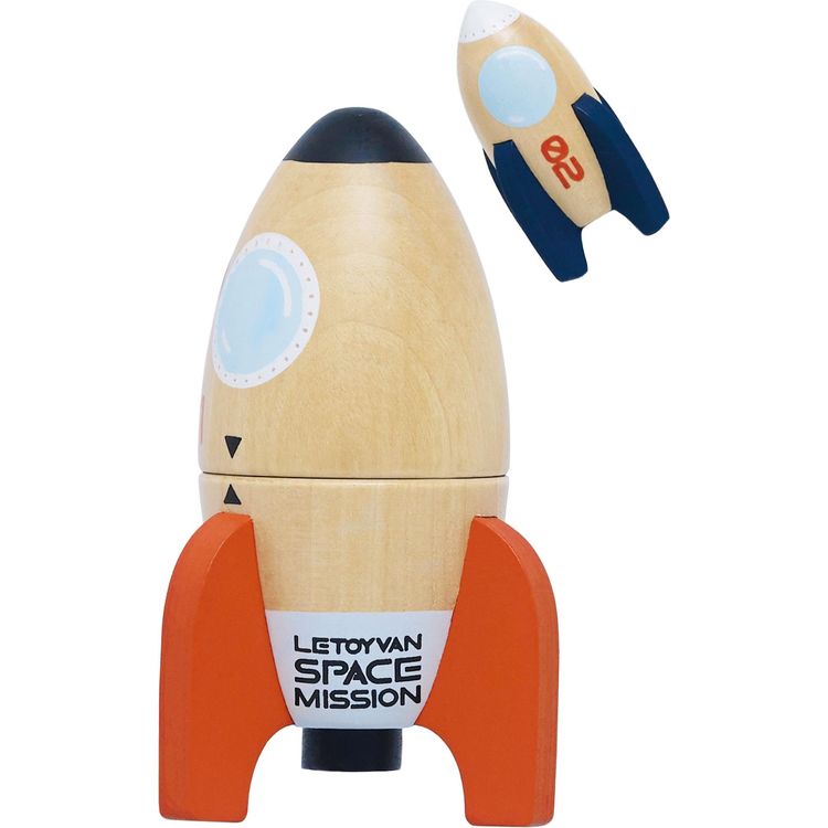 Magnetic Space Rocket Duo