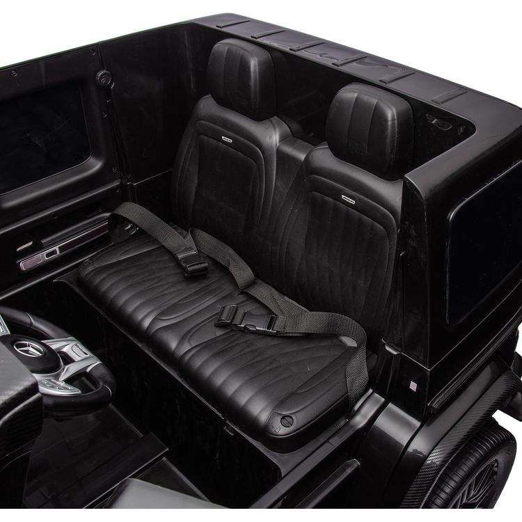 Mercedes G-Wagon 24V 4x4 2-Seater Ride on Car - Black