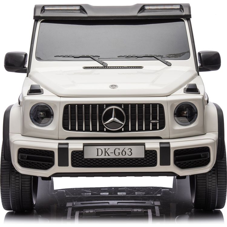 Mercedes G-Wagon 24V 4x4 2-Seater Ride on Car - White