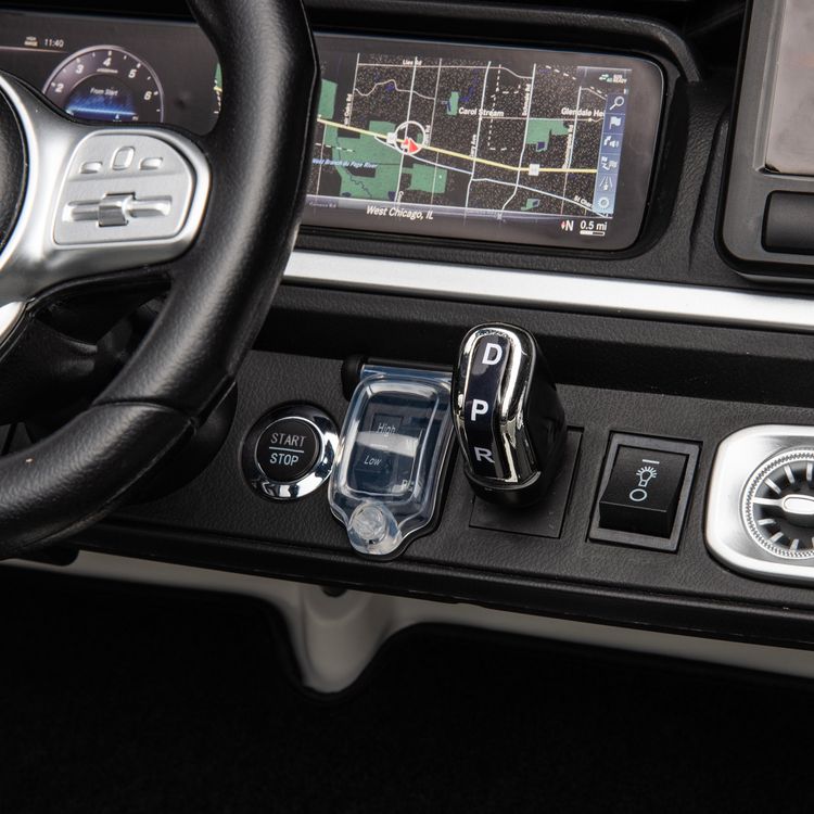 Mercedes G-Wagon 24V 4x4 2-Seater Ride on Car - White