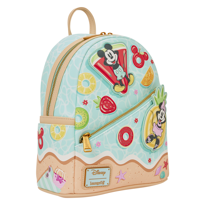 Mickey & Minnie Beach Fun Mini Backpack