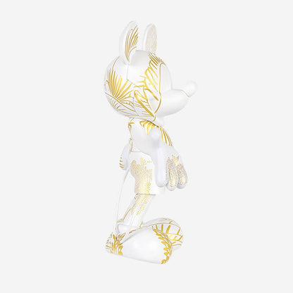 Mickey Mouse 12" Star Style Martyn Lawrence Bullard Figurine - White & Gold