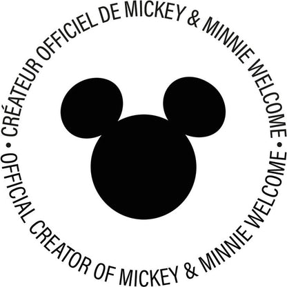 Mickey Mouse 12" Welcome Studio Figurine - White & Gold