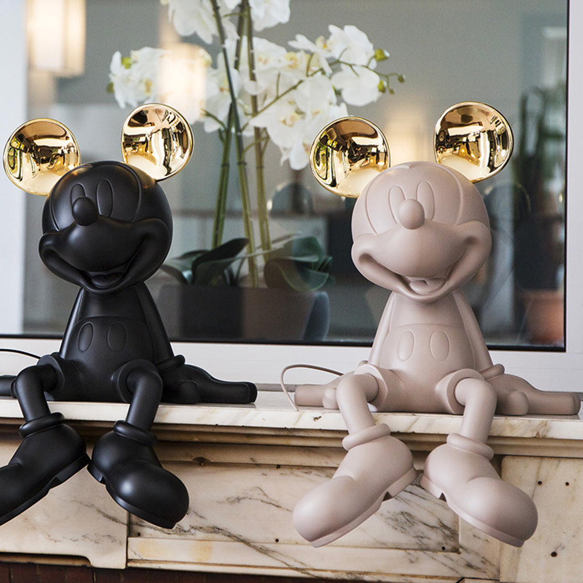Mickey Mouse Take 2 Taupe & Gold Figure - 19"