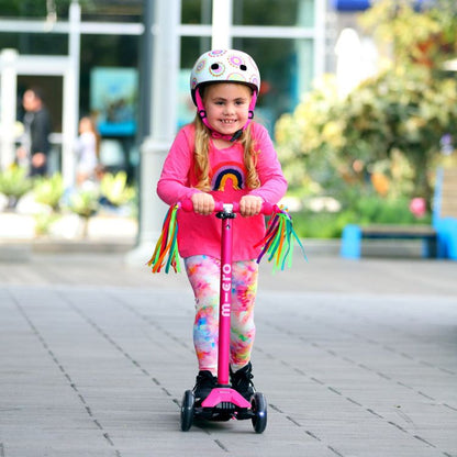 Micro Maxi LED Scooter - Pink