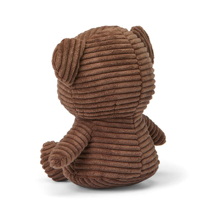 Miffy Boris Bear ECO Corduroy Brown - 7"