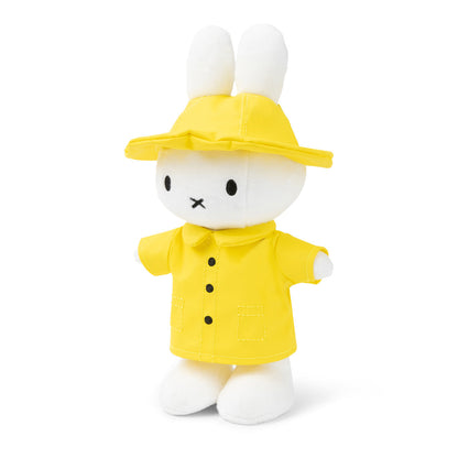 Miffy Plush with Yellow Rain Suit - 9.5"
