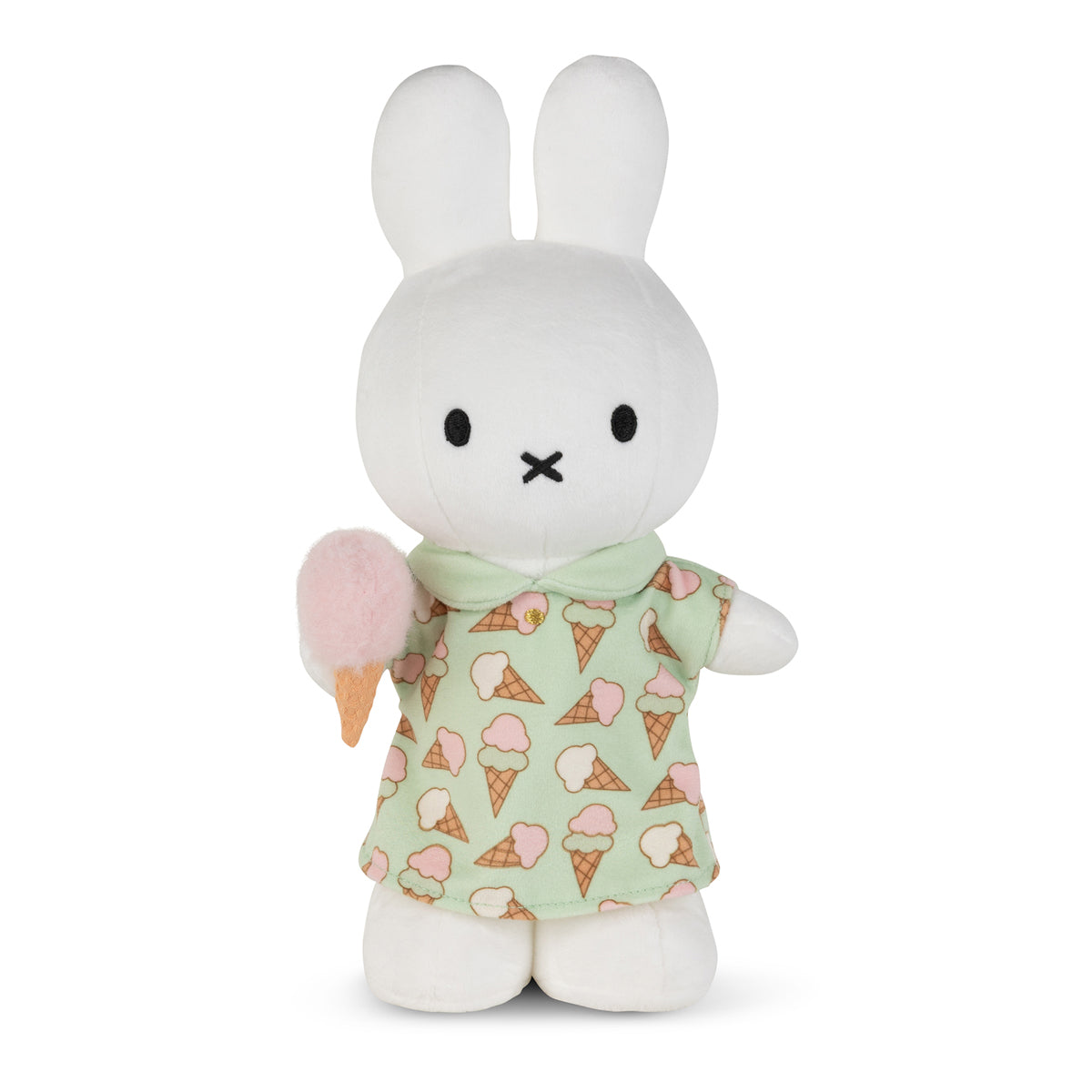 Miffy Standing Plush in Ice Cream Dress - 9.5"