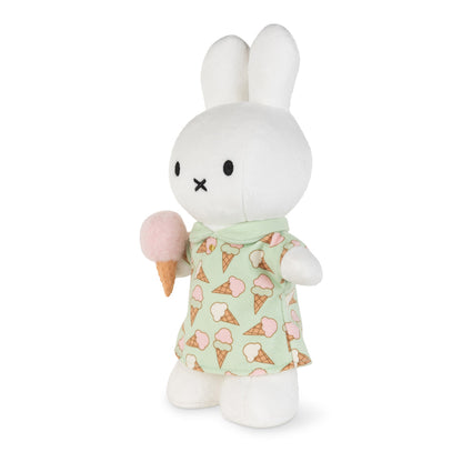 Miffy Standing Plush in Ice Cream Dress - 9.5"