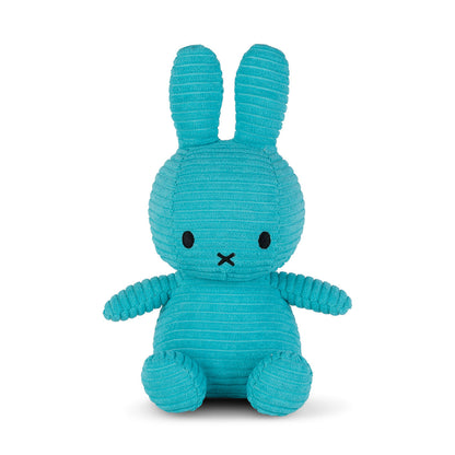 Miffy Teal Corduroy ECO Plush - 9"