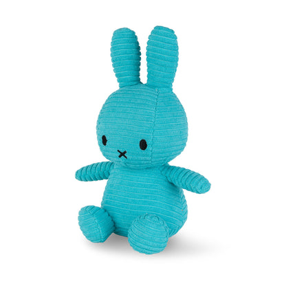 Miffy Teal Corduroy ECO Plush - 9"