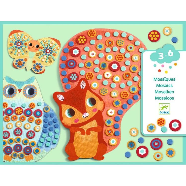 Millefiori Sticker Mosaic Collage