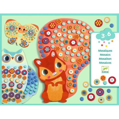 Millefiori Sticker Mosaic Collage