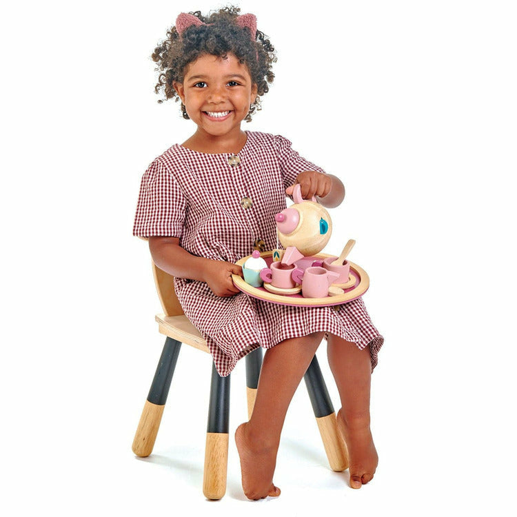 Mini Chef Wooden Birdie Tea Set