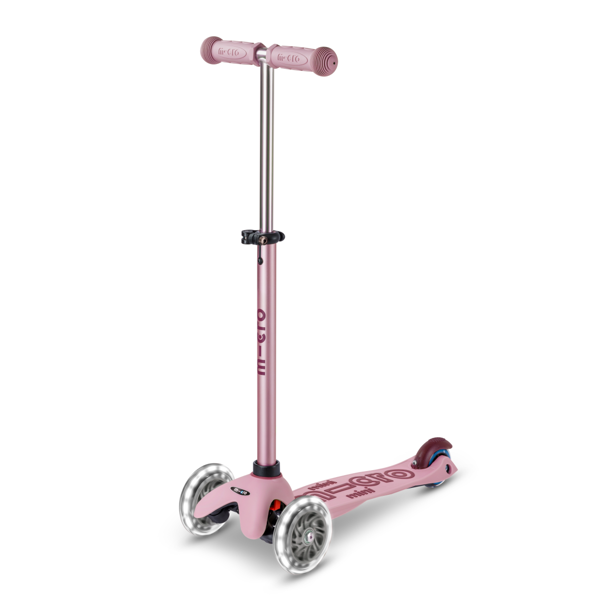 Mini Deluxe Rock & Go LED Scooter - Dusty Rose