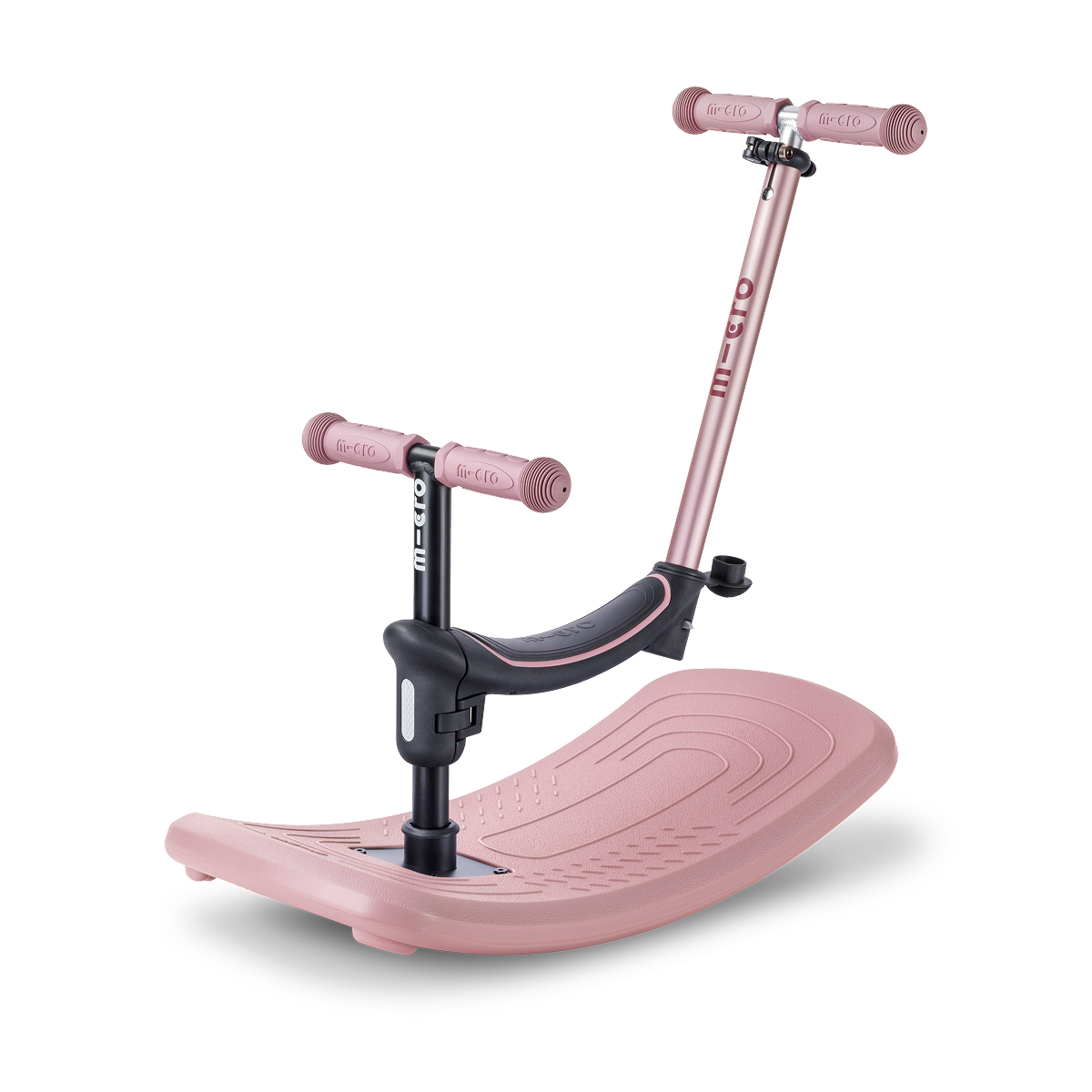 Mini Deluxe Rock & Go LED Scooter - Dusty Rose