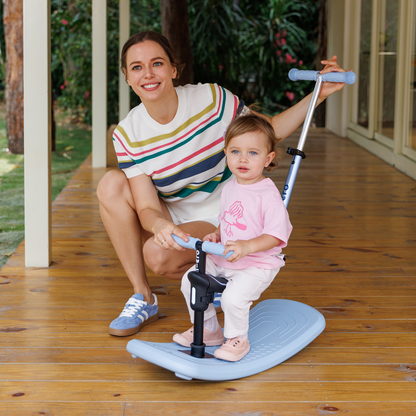 Mini Deluxe Rock & Go LED Scooter - Ocean Slate